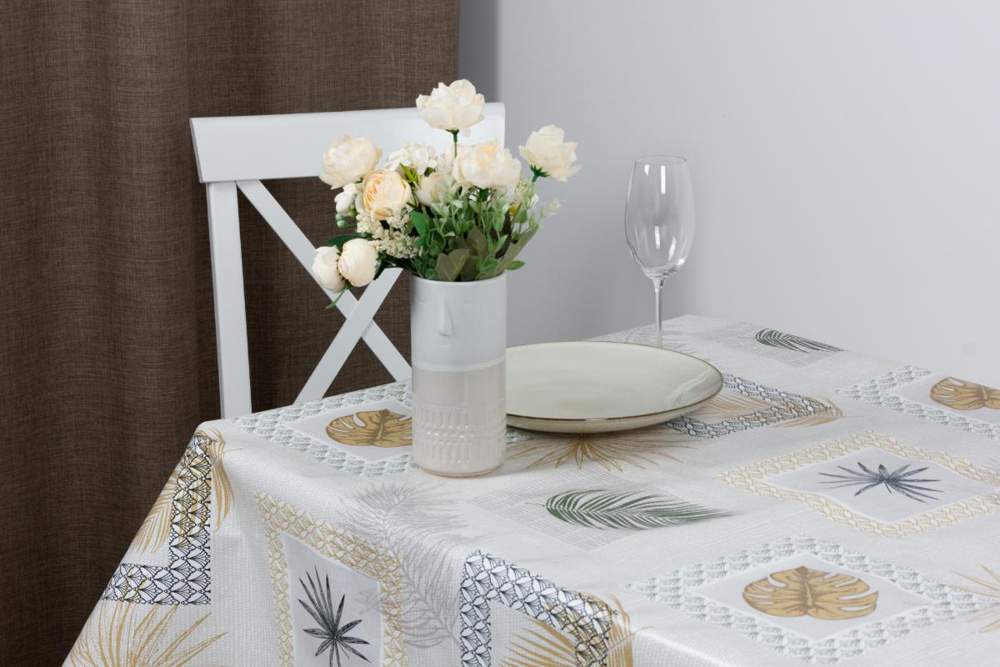 Клеенка ПВХ Ларио Палома 140см нетканая основа Plastima CS10/11068