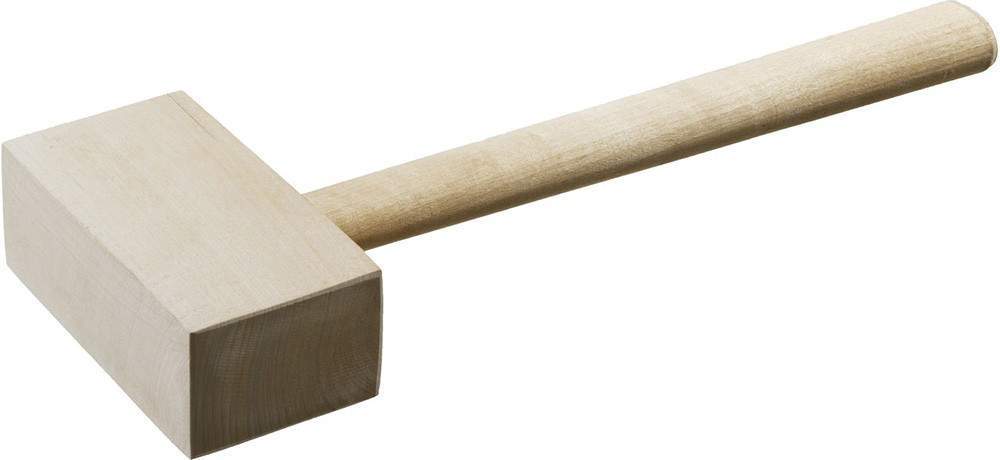 Киянка ЗУБР деревянная прямоуг. 330г 70х50мм 2045-06  