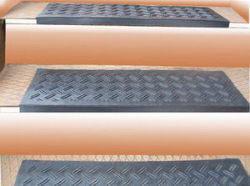 Коврик-ступенька  25х75см   SUNSTEP / Vortex  черный/Решетка