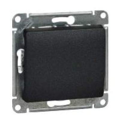 Выключатель SE Glossa  Графит 1-кл сх.1 10А IP20 10AX  SE GSL001311  