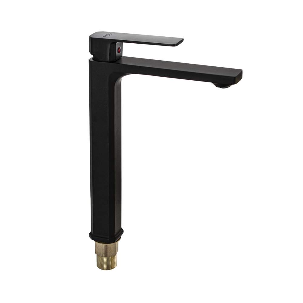 Смеситель FABIA  9737  д/раков.  квадр.корпус , высокий,Черный