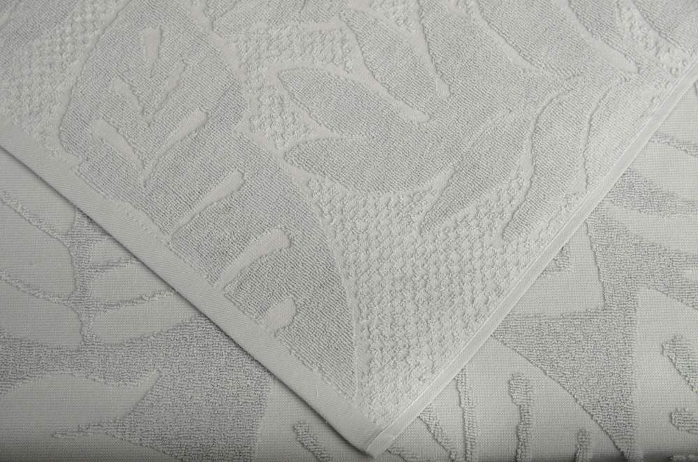 BELEZZA Полотенце Паола 090 70х130 серый 6151124