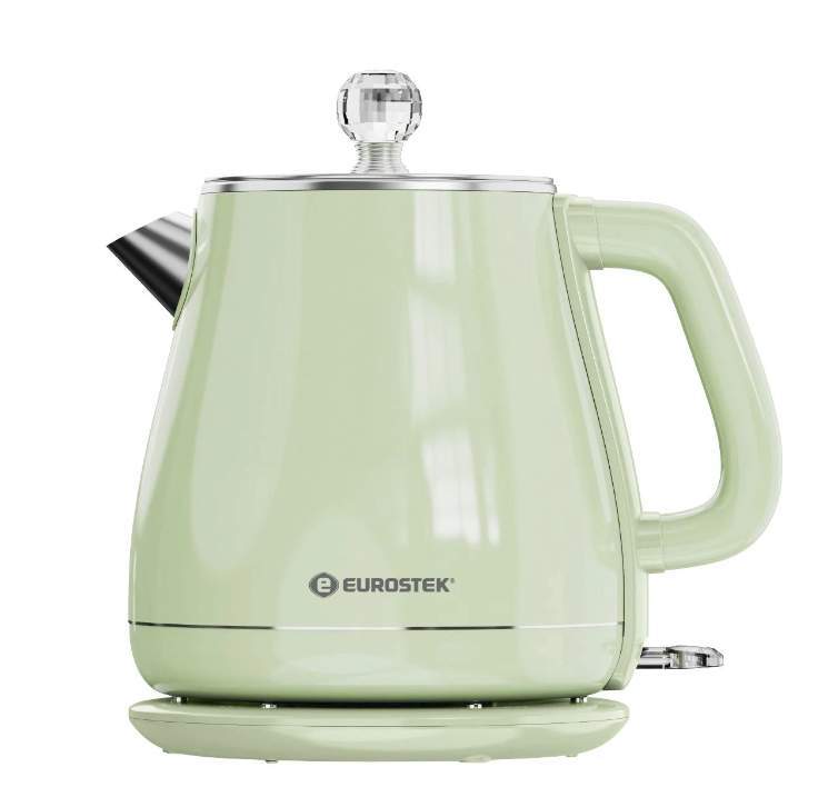 Чайник EUROSTEK EEK-1839 1,8л.,"Smeg", 2200Вт фисташковый