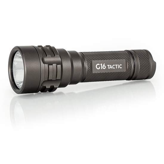 Фонарь  Яркий луч  G16 Tactic Luminus SST-40 5000K  5реж.