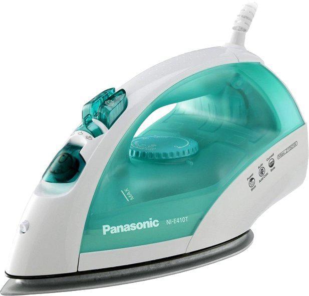 Утюг  Panasonic NI-E410 TMTW бирюз./белый  2150Вт, 84г/мин
