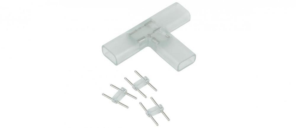 Переходник для ленты T образный 220V  5050
