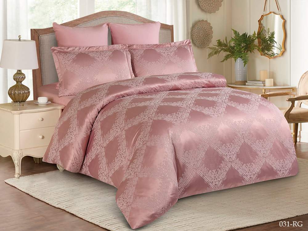 CLEO КПБ Royal Jacquard сатин евро (50*70*2 70*70*2) 80% хлопок/20% вискоза 31/031-RG