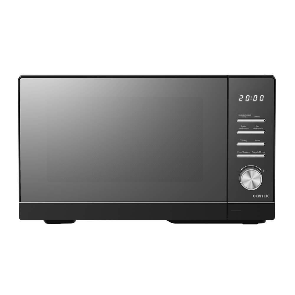 СВЧ Centek CT-1564 Черный 23л. 8 режимов 800W