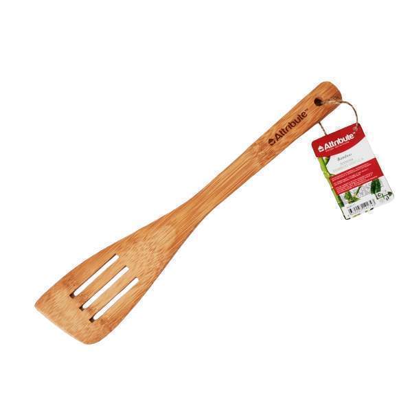 ATTRIBUTE BAMBOO Лопатка AGB111 с прорезями 30х5х1,5см   