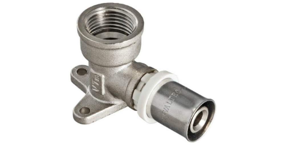 Угольник с креплением пресс 20х1/2 вн./р Valtec VTm.254.N.002004