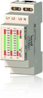 Указатель уровня напряж.3Ф 195-245VAC IP20 на DIN LDM-30 Zamel