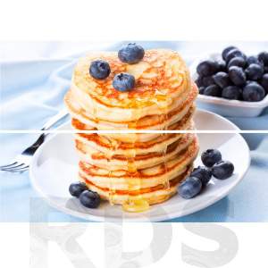 Beveled Tile Pancakes, 200х300 Панно из 2 плиток TD-BT-P-PC