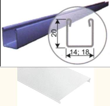 Уголок RPP-18 бел.жемчуг L=3м (ал.) Decor HL0101В х05284