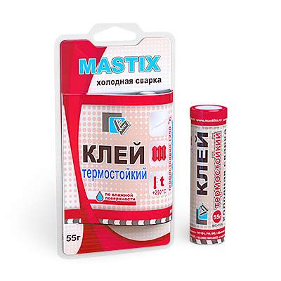 Холодная сварка Mastix термостойкая 55гр+250