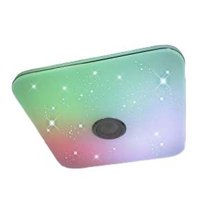 Люстра музыкальная светод. MUSIC RGB 80WS   S-APP-430