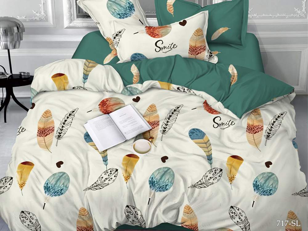 CLEO КПБ Satin Lux набивной дуэт (50*70*2 70*70*2)  41/717-SL