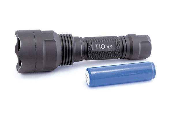 Фонарь  Яркий луч  T10 v.2 CREE XP-G2 400лм 3реж Li-ion 18650 220mAh 