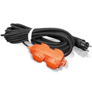 Удлинитель 4х10м У16-040 с зазем. ПВС 3х1,5 IP44 Universal 9633860