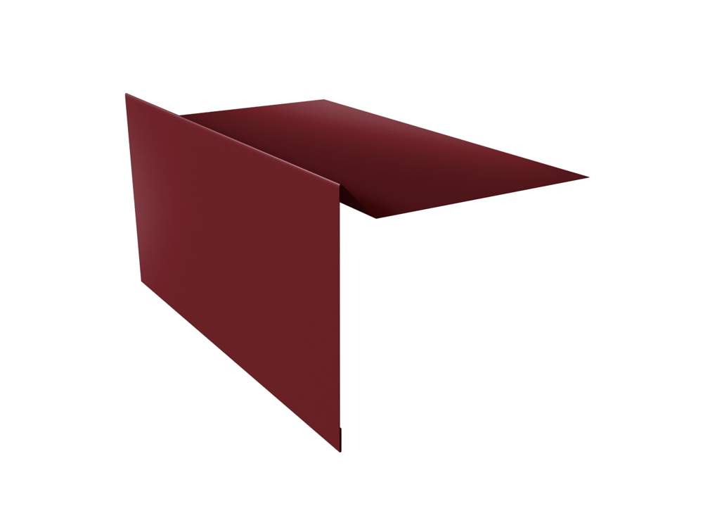 Планка ветровая 100х20х70  CT PE-foil RAL 3005  /2м