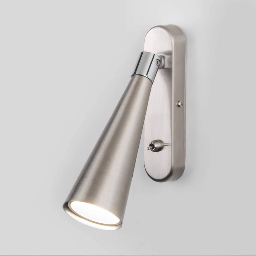 MRL 1010 Св-к настенный Horn GU10 SW сатин. никель