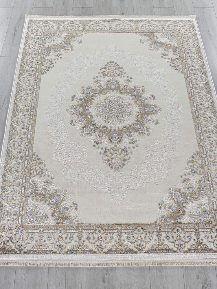 Ковер MOSSO 27236A  1,0х2,0 CREAM / NAVY
