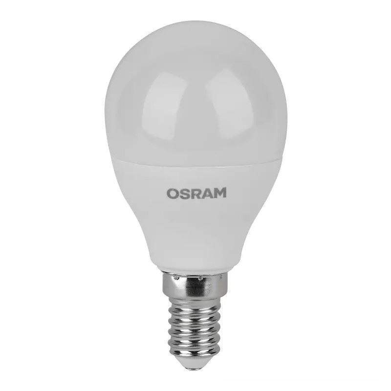 Лампа OSRAM RU  7SW/840  E14 230В  1459911 шар матовая 579651