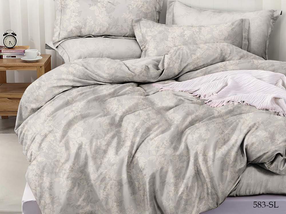 CLEO КПБ Satin Lux набивной дуэт (50*70*2 70*70*2)  41/583-SL