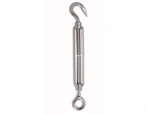 Талреп откр. корп.  крюк-кольцо  нерж.А4 10мм 