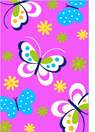 Ковер Baby Carving  6022  1,0х2,0  pembe/pembe