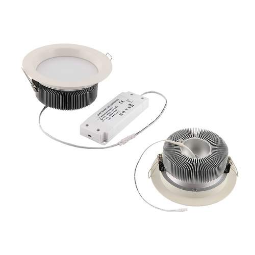 Светильник D9 220V 9LED Белый (корпус Белый)