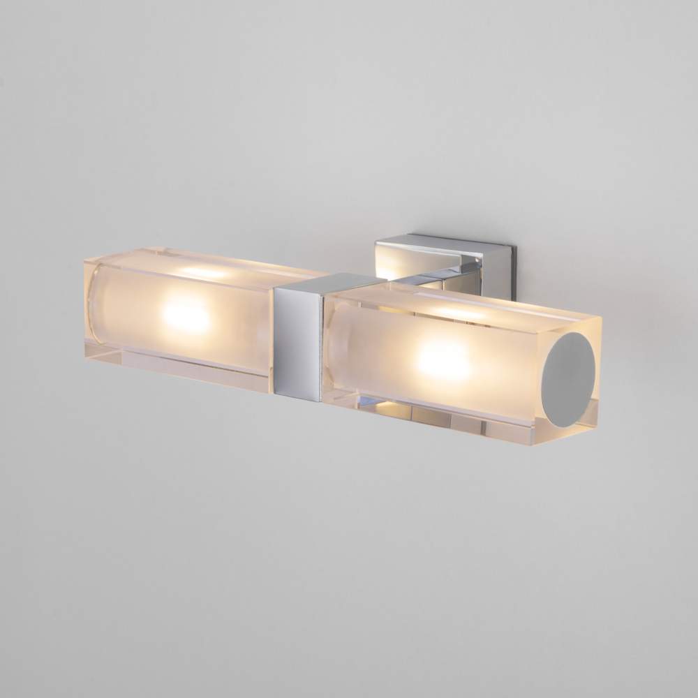 1228 AL14 Св-к настенный Duplex 2х28W хром