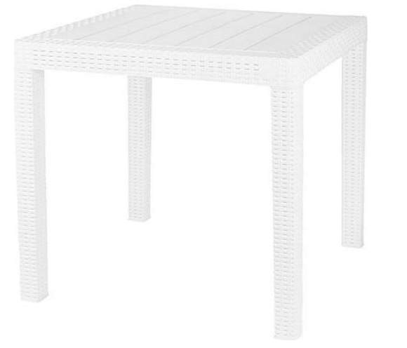 Стол Rattan пласт.малый 789х789х701мм Белоснежный жасмин   ING618312048 Репаблик