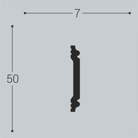 Молдинг XPS BD М 5 (50*7)/32