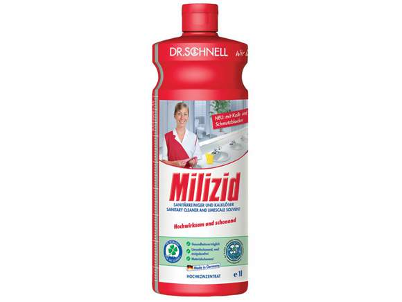 Milizid  Ср-во чистящее кислотное д/сан зон и удаления отложений 1л 143387