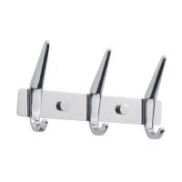 Планка Veragio GIFORTES VR.GFT-9073.CR  с 3-мя крючками  L17,5см  хром