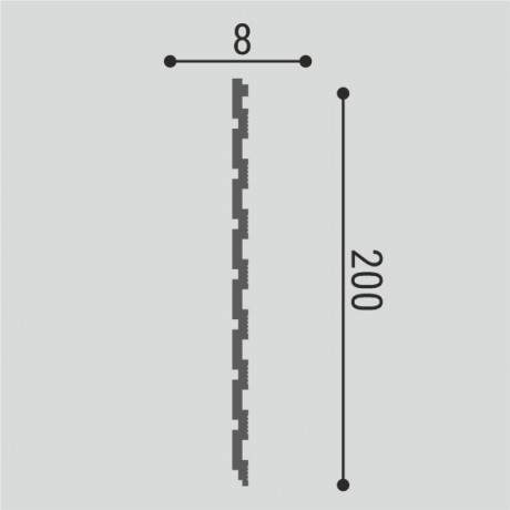 Панель стеновая XPS BD 06/2 м