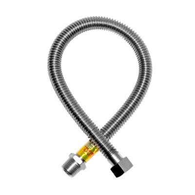 Подводка сильф вода/газ  1/2  1,0м  г/г  Gasfix