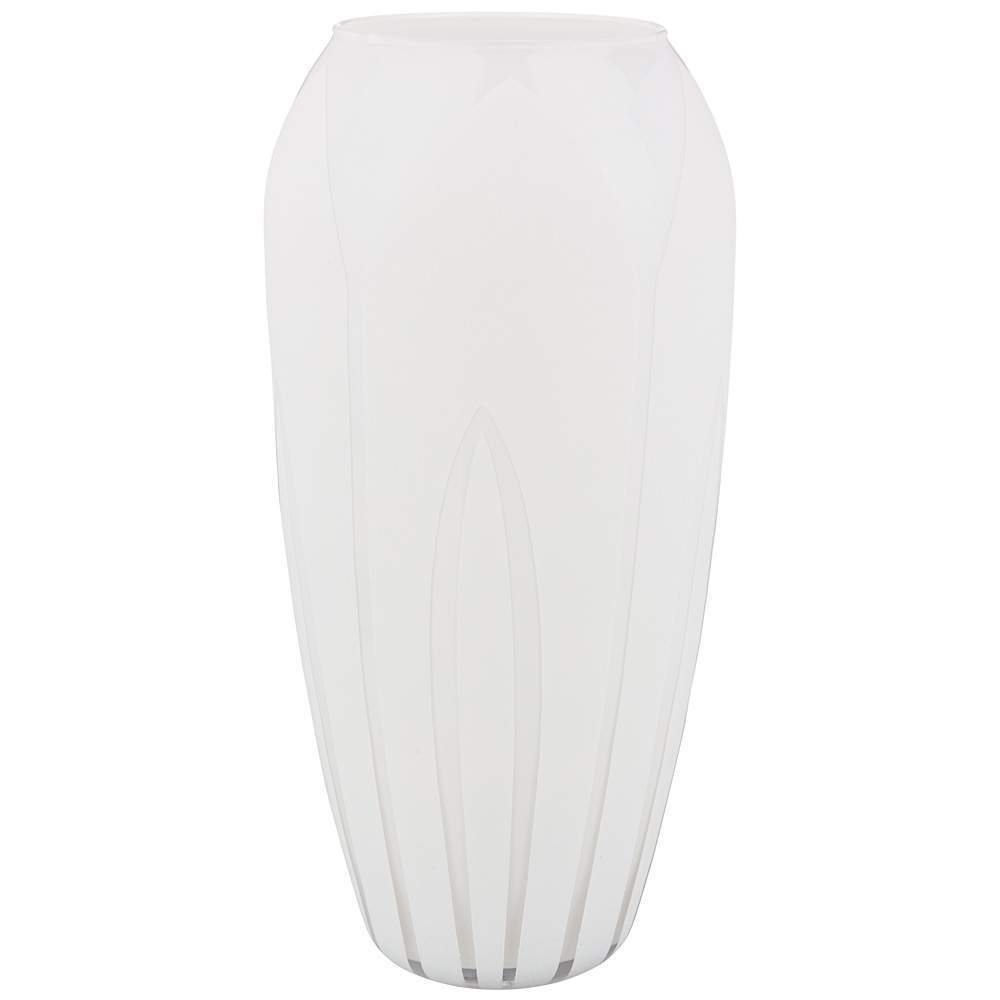 FRANCO Ваза 316-1658 Fidelis Casandra White h26см  