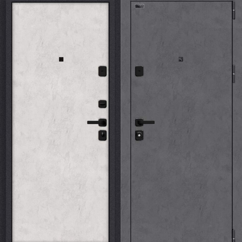 Дверь мет. Porta M-3 П50/П50 Rocky Road/Silk Road  Лунный камень/BE 205*88 Левая