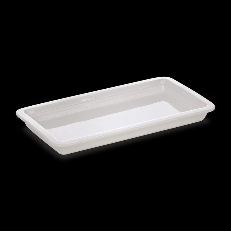 CORONE Cottura Гастроемкость керамическая 1/3 322х168х30мм белая 750мл фк093/LQ-QK15077 