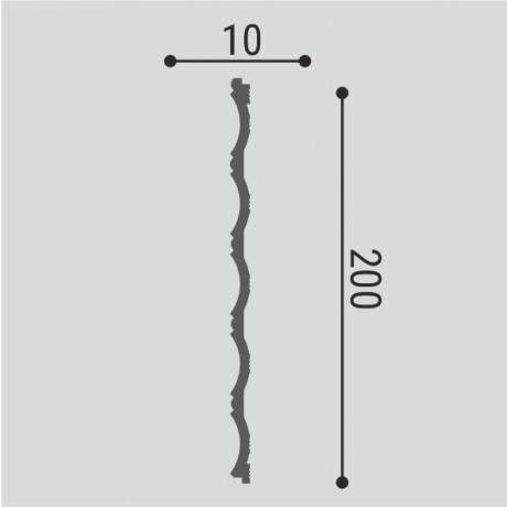 Панель стеновая XPS BD 04/2,6 м