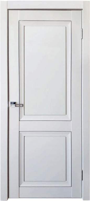 Дверь межк."Деканто-2" Глухая 600*2000мм Barhat White