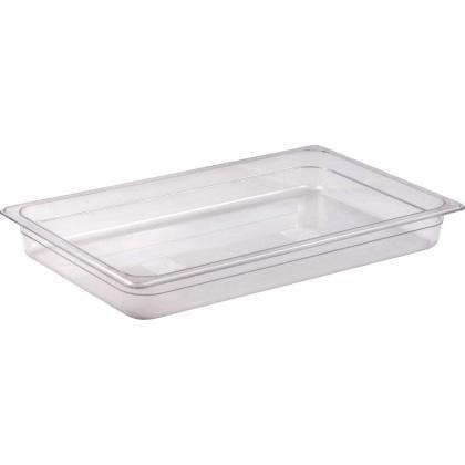 LUXSTAHL Гастроемкость поликарбонат GN1/1 530х325х 65мм 9л кт398 (6/12)