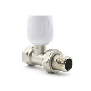 Вентиль ручной 1/2  "Thermofix" д/радиатора (верхний прямой)