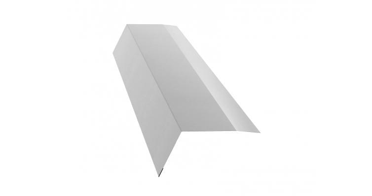 Планка карнизная 100х65  0,45  PE-foil  RAL 9003  /2м