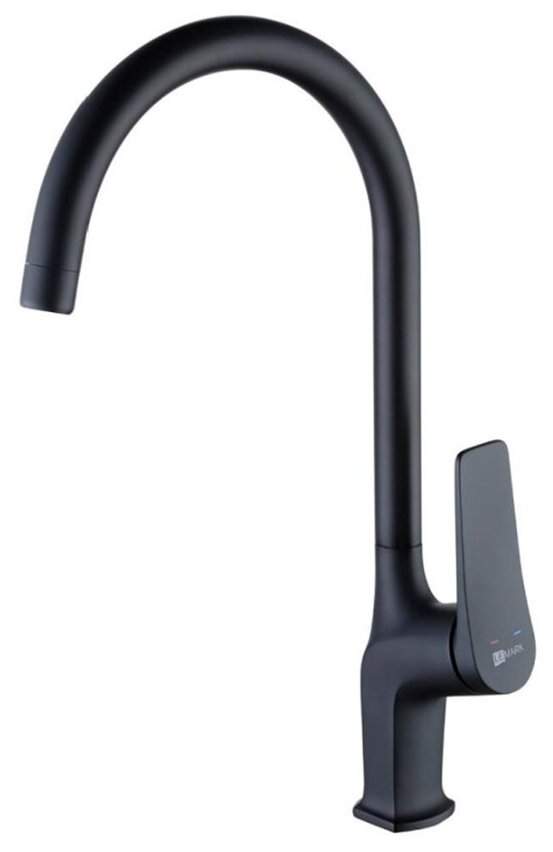 Смеситель Bronks/Lemark LM3705BL д/кухни/черный