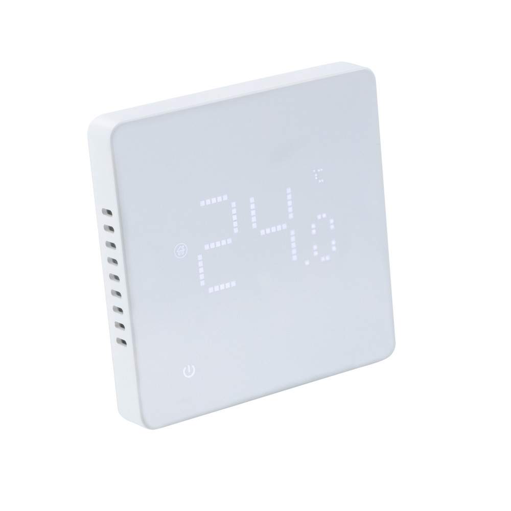 Терморегулятор электрический белый Valtec VT.AC608.W.0 с WI-FI