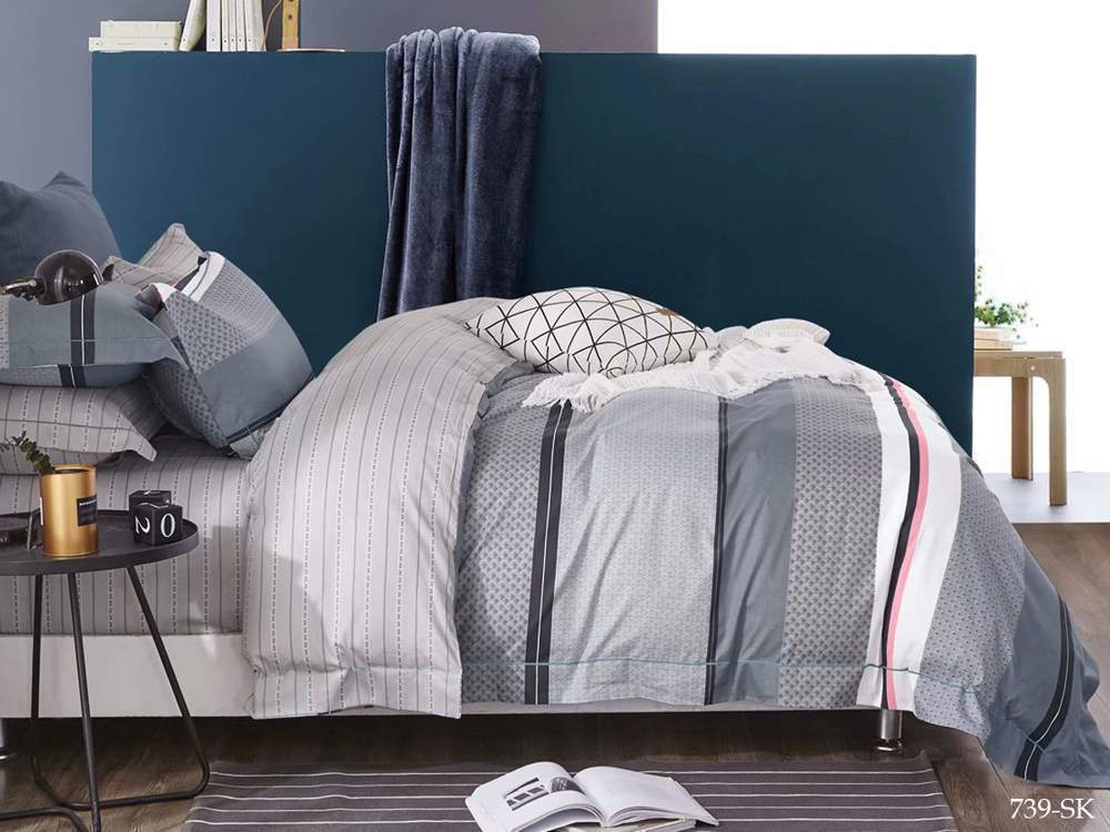CLEO КПБ Satin de Luxe набивной 2сп ( 70*70*2) 100% хлопок 20/739-SK 