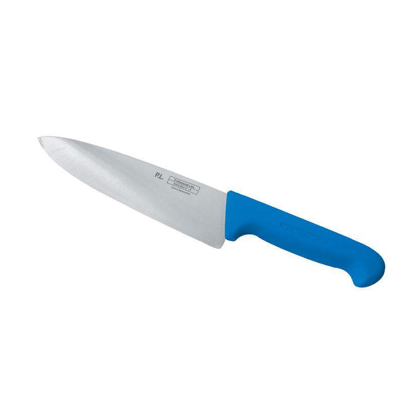 P.L. Proff Cuisine Нож 73024056 25см синяя ручка Шеф KB-3801-250-BL201-RE-PL