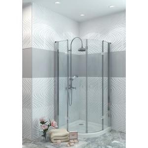 Душ.ограж. JY120  полукруглое (б/поддона)  90х90х190  прозрачное стекло